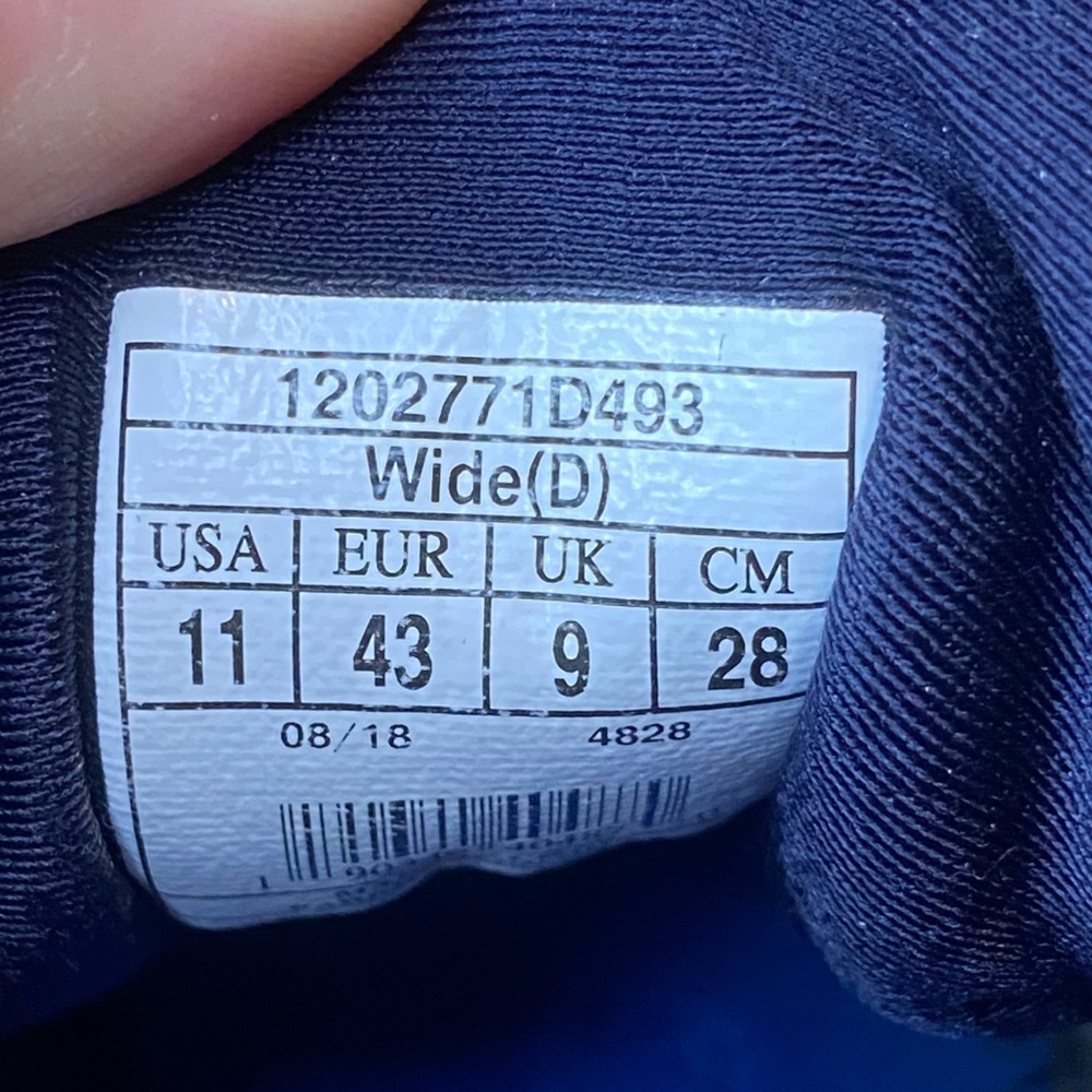 Brooks Ghost 11 women's running shoes in a blue and aqua colorway Size 11 - Picture 4 of 4